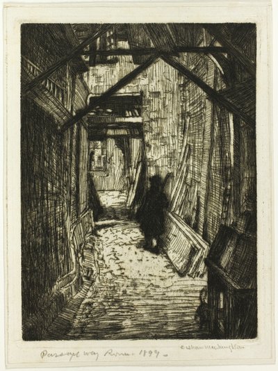 Passaggio, Rouen da Donald Shaw MacLaughlan