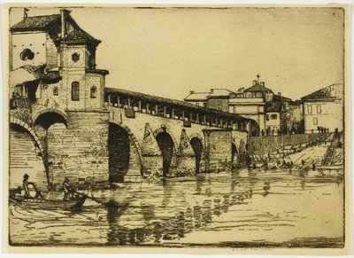 Ponte Ticino, Pavia da Donald Shaw MacLaughlan