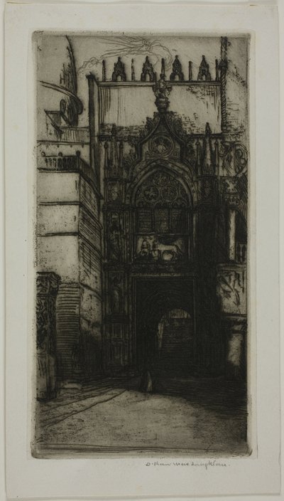Portale del Palazzo Ducale, Venezia da Donald Shaw MacLaughlan