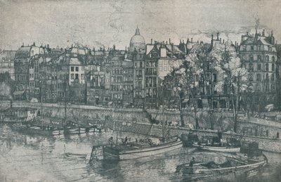 Quai Des Grands Augustins, Parigi, 1906 da Donald Shaw MacLaughlan