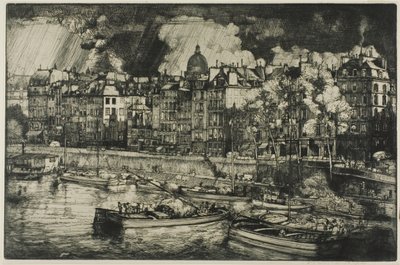 Quai des Grands Augustins, Parigi da Donald Shaw MacLaughlan
