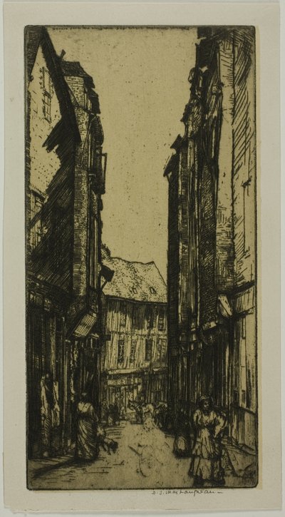 Rue des Halles, Vannes, Bretagna da Donald Shaw MacLaughlan