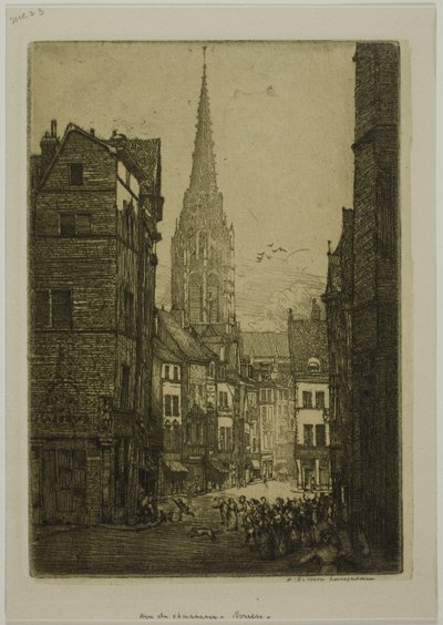 Rue du Chasseur, Rouen da Donald Shaw MacLaughlan