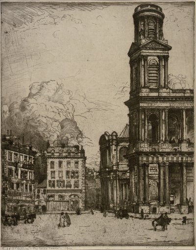 St. Sulpice Parigi, La Grande Tour da Donald Shaw MacLaughlan