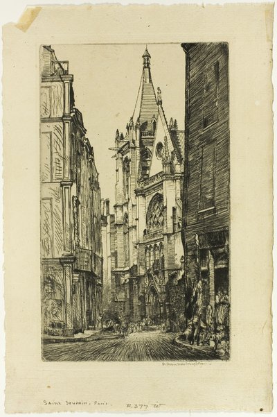 San Séverin, Parigi da Donald Shaw MacLaughlan