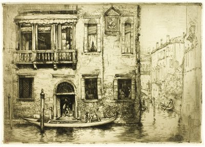 Il canale del piccolo santo, Venezia da Donald Shaw MacLaughlan