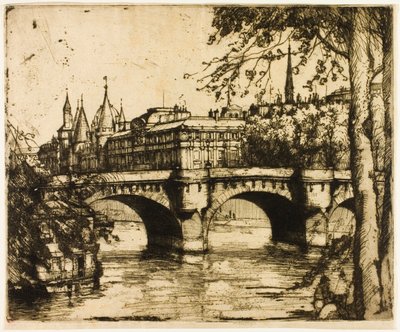 La Conciergerie, Parigi da Donald Shaw MacLaughlan