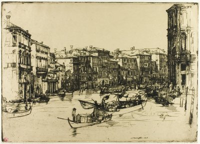 Il Mercato, Venezia da Donald Shaw MacLaughlan