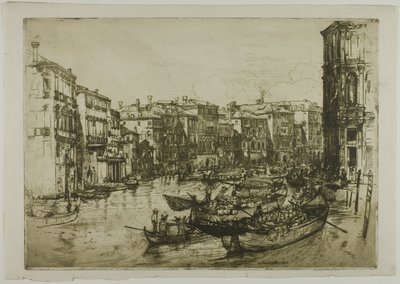 Il Mercato, Venezia da Donald Shaw MacLaughlan