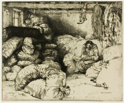 Il venditore di stracci addormentato da Donald Shaw MacLaughlan