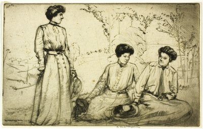 Tre ragazze da Donald Shaw MacLaughlan