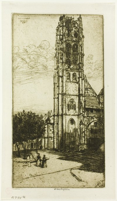 Tour St. Laurent, Rouen da Donald Shaw MacLaughlan