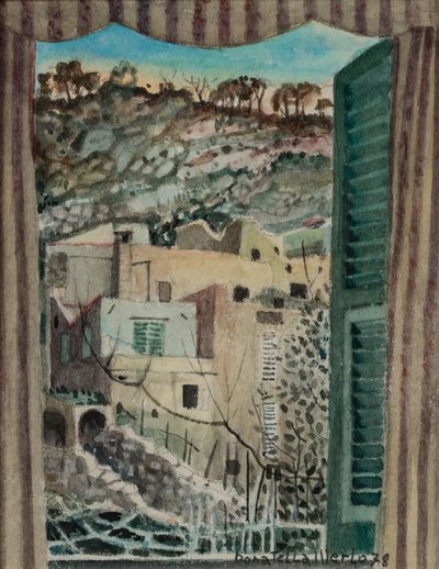 Dalla finestra, Borgio Verezzi da Donatella Merlo