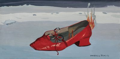 La pantofola rossa da Donatella Merlo