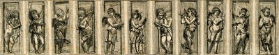 Cherubini, rilievi in bronzo di Donatello, basilica di Sant