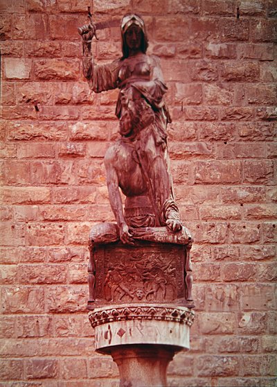 Giuditta e Oloferne, 1460 (bronzo) da Donatello