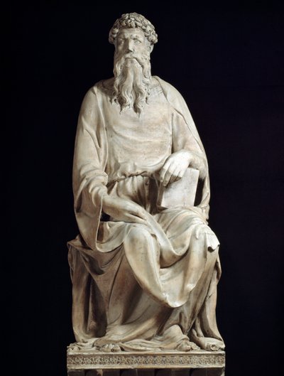 San Giovanni Evangelista. Scultura in marmo da Donatello