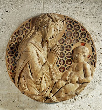 La Vergine che adora il bambino, "Madonna Todi" ... da Donatello