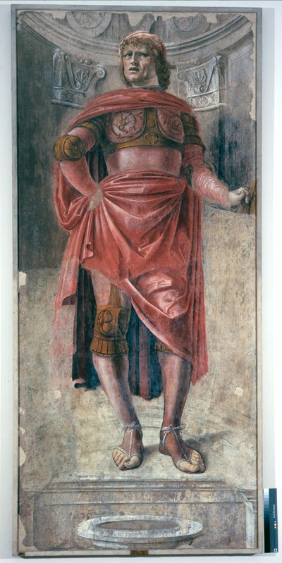 Uomo con una spada a due mani, c.1486 da Donato Bramante