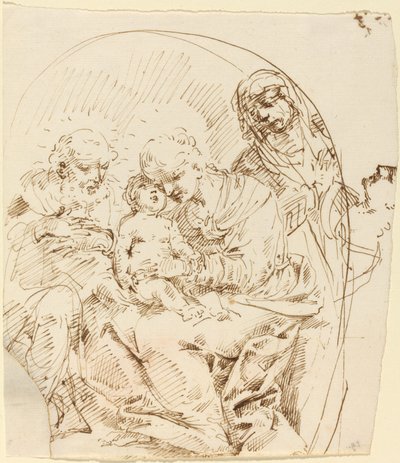 Sacra Famiglia con Sant