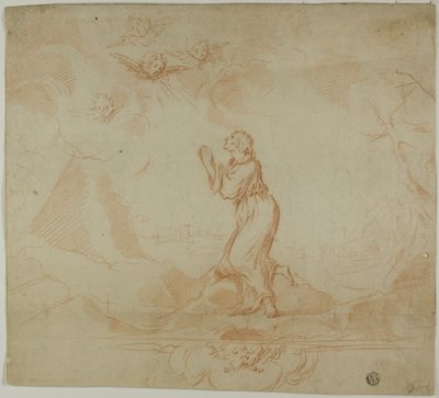 Donna in estasi e Putti da Donato Creti
