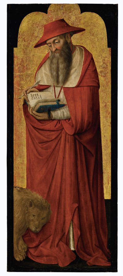 San Girolamo, parte di una pala d
