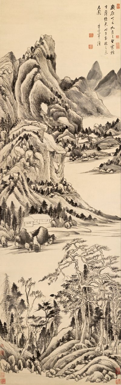 Paesaggio di montagna da Dong Qichang