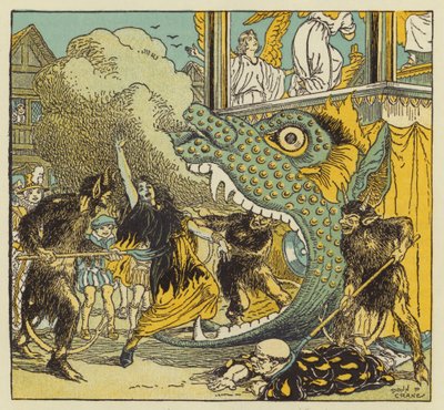 Rappresentazione misteriosa del tipo visto da William Shakespeare da ragazzo da Donn P. Crane