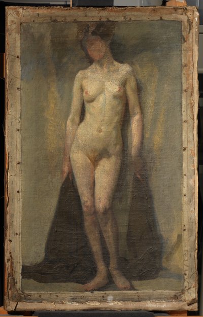 Nudo femminile in piedi, c. 1910 da Dora Carrington