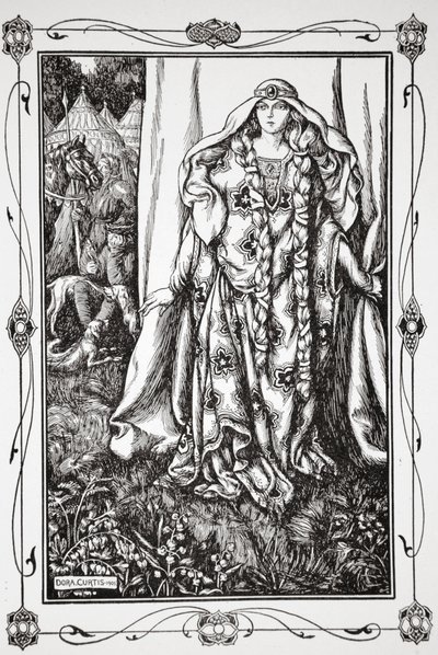 Alla porta di uno... stava una signora, 1905 da Dora Curtis