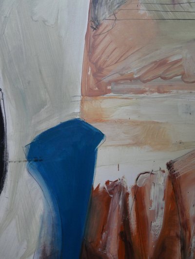 Forme astratte di terra blu da Doris Schmitz