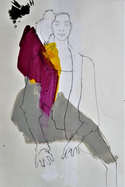 Figura astratta di moda da Doris Schmitz
