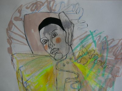 Ritratto di moda astratto da Doris Schmitz