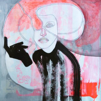Ritratto di moda astratto da Doris Schmitz