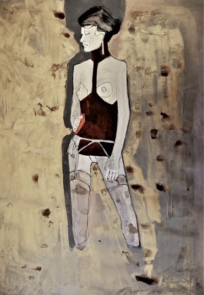 Corsetto rosso seducente da Doris Schmitz
