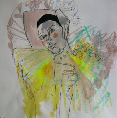 Ritratto di moda colorato da Doris Schmitz