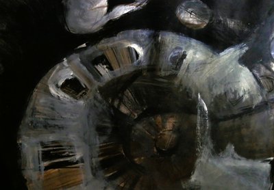 Vortice astratto scuro da Doris Schmitz