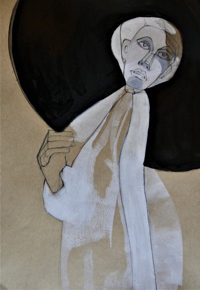 Cappello nero da donna elegante da Doris Schmitz