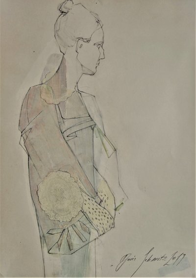 Profilo di una donna elegante da Doris Schmitz