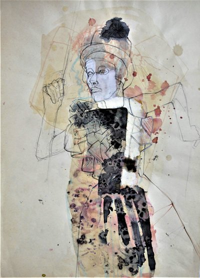 Figura femminile espressiva da Doris Schmitz