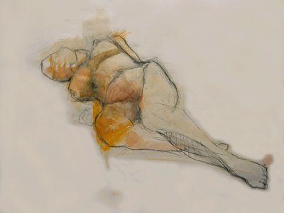 Schizzo espressivo di nudo da Doris Schmitz