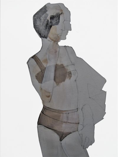 Una figura della moda frammentata da Doris Schmitz