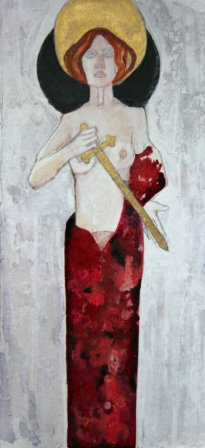 Dea con la spada da Doris Schmitz