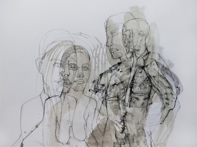 Forme umane stratificate da Doris Schmitz