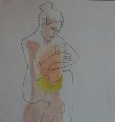 Abbraccio tra madre e figlio da Doris Schmitz