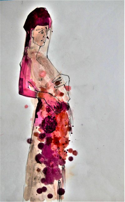 Bellezza orientale in rosso da Doris Schmitz