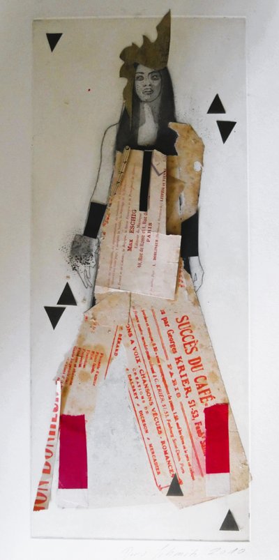 Collage di moda vintage da Doris Schmitz