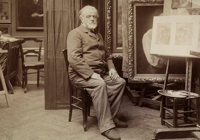 Ritratto di un Pittore nel suo Studio da Dornac