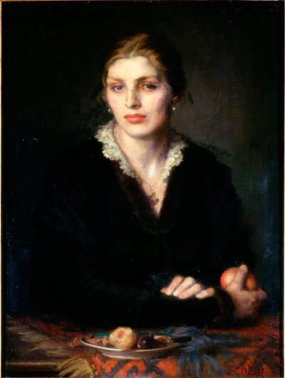 Signora con frutta da Dorothea Landau