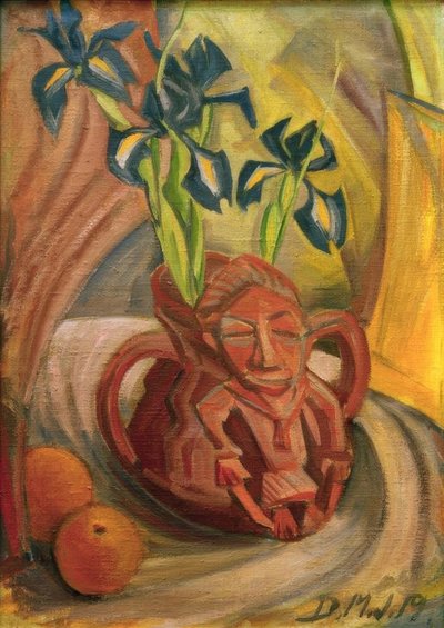 Iris e vaso rituale da Dorothea Mätzel Johannsen